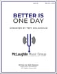 Better is One Day SATB choral sheet music cover